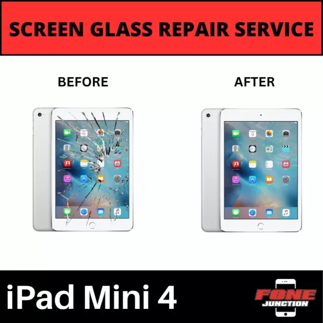 Apple iPad Mini 4 A1538 A1550 LCD/ Cracked Glass Screen Repair Replacement