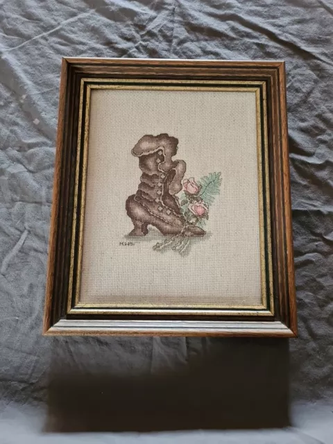 Cross Stitch, Framed, Pick Up Only, 3149