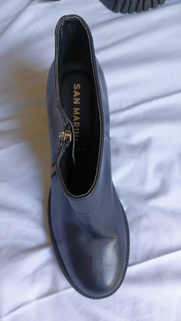 Bottines en Cuir San Marina 2