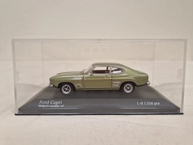 ミニチャンプス フォードカプリ1700GT 1969 カプリ MINICHAMPS