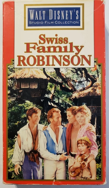 SWISS FAMILY ROBINSON 1960 VHS 1997 Release Walt Disney £7.13 - PicClick UK