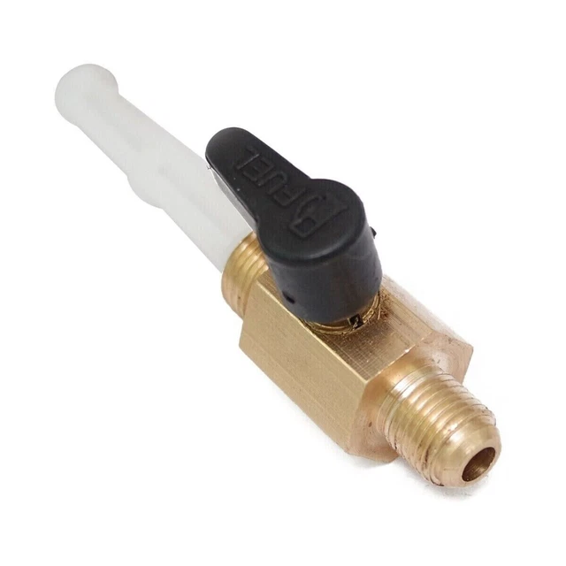 Fit For Massey Ferguson Fuel Petrol Diesel On/Off Vertical Brass Tap Switch
