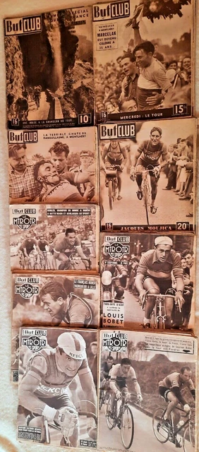 MIROIR DES SPORTS 528S 01.08.1955 HISTOIRE TOUR de FRANCE 1955 1er