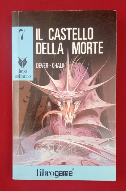 LibroGame Lupo Solitario Il Castello della Morte 1987 N. 7 Libro game gioco