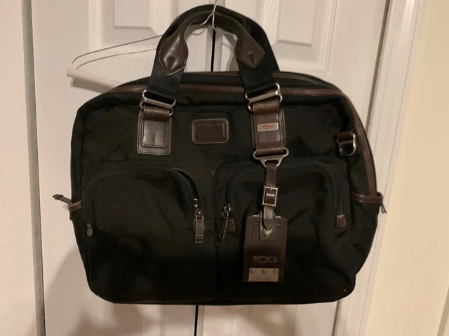Tumi Alpha Bravo Andersen Briefcase Shoulder Bag Business Hand  Ballistic