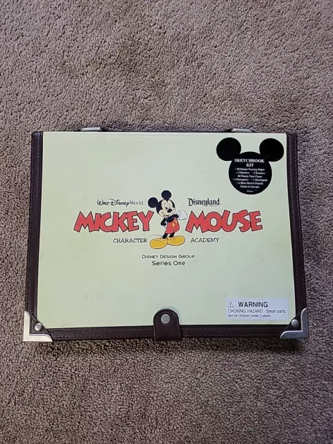 Mickey Mouse Sketchbook Kit Character Academy Series #1 Walt Disney Resorts