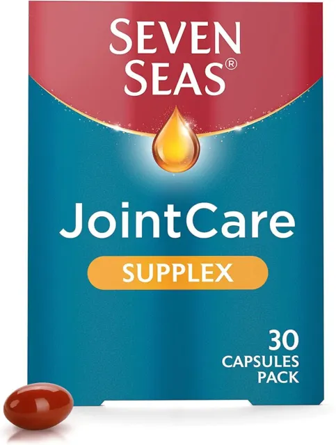 Seven Seas JointCare Supplex Capsules With Glucosamine & Omega-3 - 30 Pack