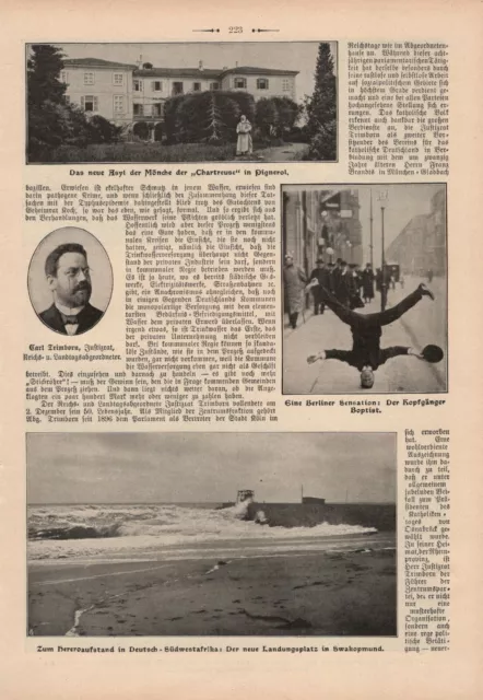 Deutsch-Südwestafrika Hereroaustand Swakopmund Bilddokument von 1904 DSWA