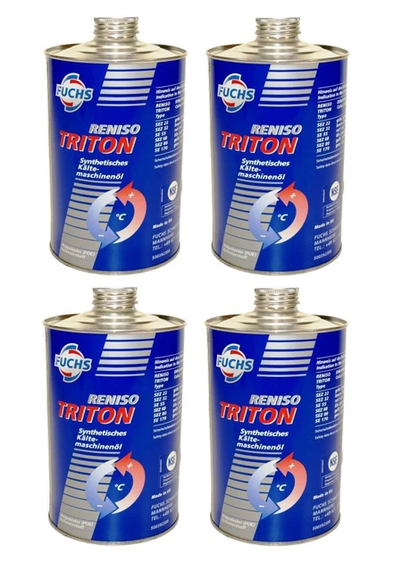 4 l volpe Reniso per olio per refrigeratore Triton SE 55 4x1L