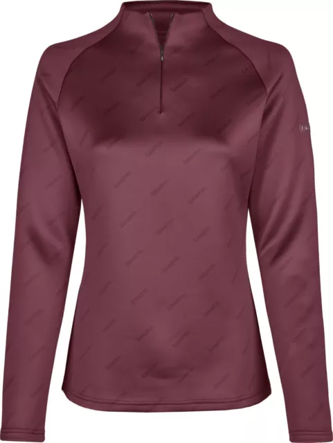 *SALE* Eskadron Heritage Cassis half-zip jersey shirt - Cassis