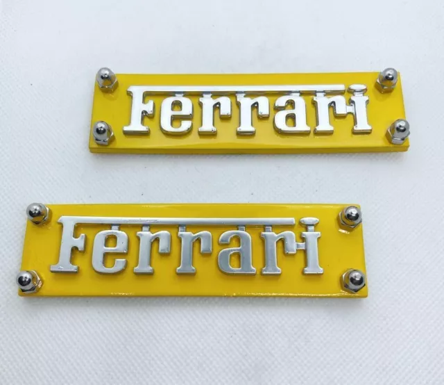 Ferrari Floormat Emblem - california 488 458 308 430 328 355 360 Giallo Modena