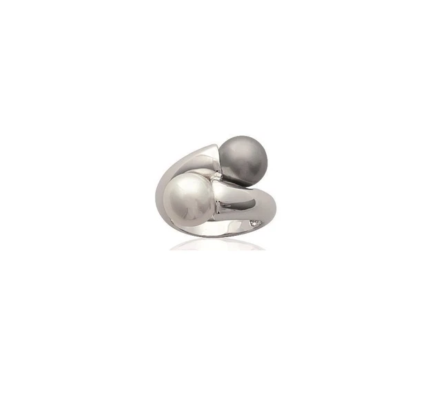 Bague En Argent Massif 925 Avec Perle Naturelle - Taille 56 - Poids 5,5 Grammes - Occasion, De Très Belle Qualité