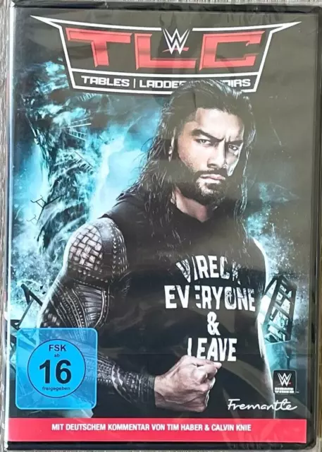 WWE TLC TABLES/LADDERS/CHAIRS 2020 Wrestling DVD NEU OVP EUR 16,95