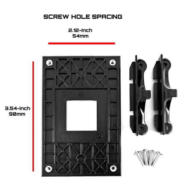 AMD AM4 RYZEN CPU Motherboard Mounting Retention Brackets & Backplate