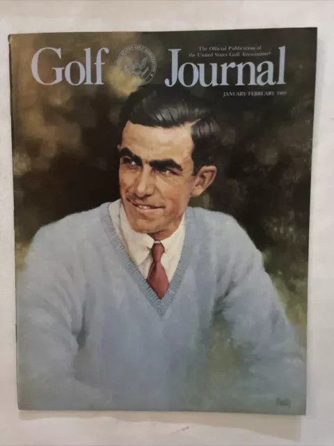 1989 January/February Golf Journal Magazine Golf On The Town  (CP259)