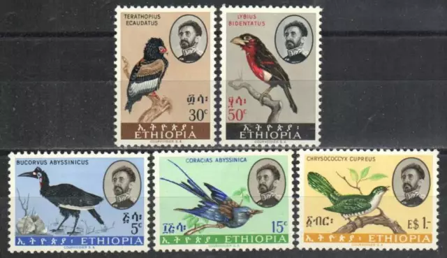 Ethiopia Stamp 386-390  - Birds