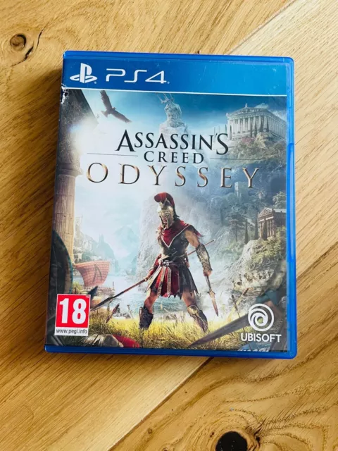 Jeu Assassin's Creed Odyssey PS4 Playstation 4 en bon état avec boitier PAL