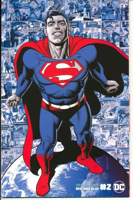 Superman Red And Blue #2 B Brian Bolland Variant 1st Print NM/NM+ DC Comics 2021