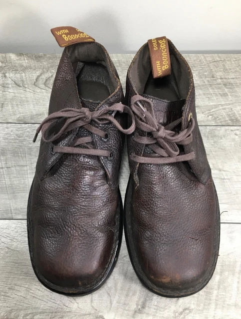 DOC DR. MARTENS Sussex Bear Track Leather Grunge Work Mens Boots UK 9 ...