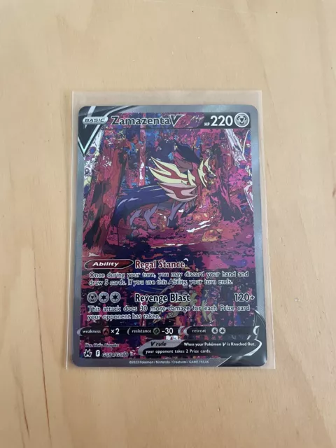 ZAMAZENTA V SWSH293 (Shiny) Black Star Promos Pokémon Card $4.00 - PicClick  AU