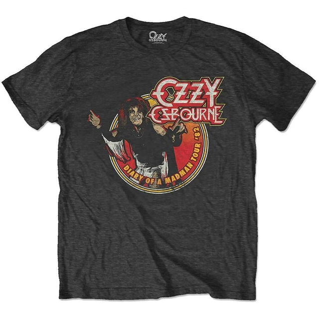 Offizielles Merchandise Ozzy Osbourne Demon Wings T-Shirt - Für Echte Fans Offizielles Band T-Shirt