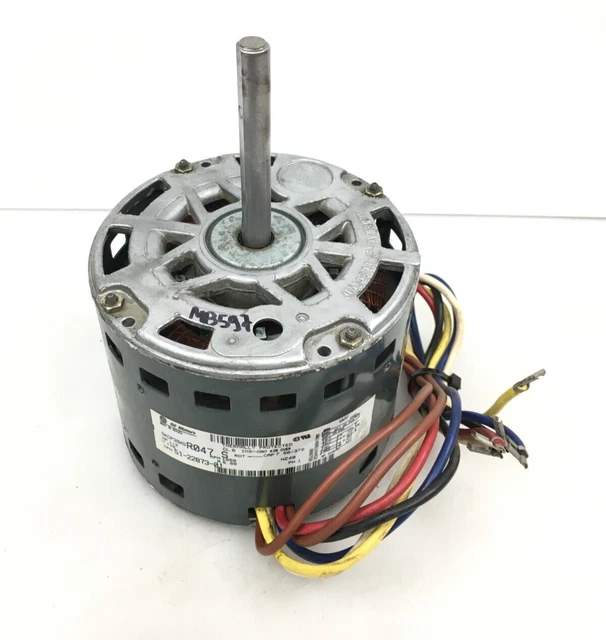 GE Motors 5KCP39KGR047S Furnace Blower Motor 1/2HP 1050RPM 115V 1PH used #MB597