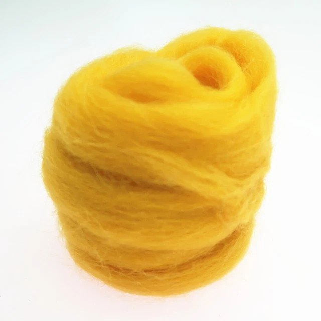 40 Farben 10G Merino Felting Wolltimen Bunte Wollfaser -DIY -Nähwerkzeuge für