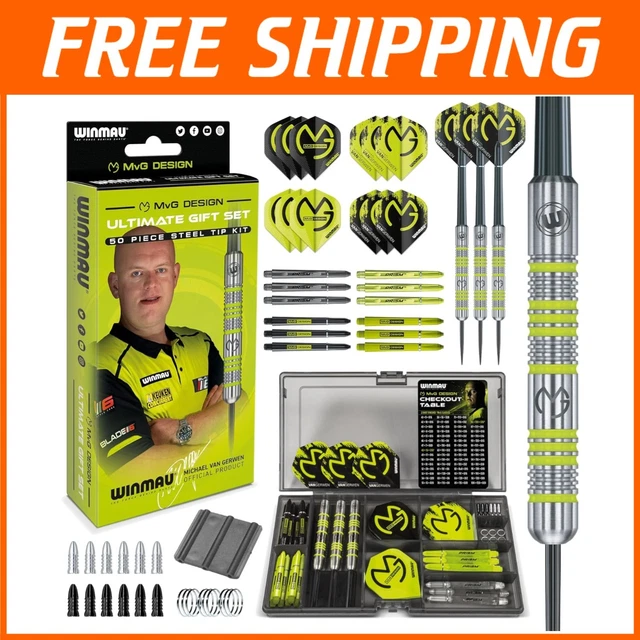 Michael Van Gerwen MvG Dart Set - 50 Piece Tungsten Darts