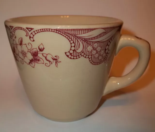 Shenango China Inca Ware COFFEE MUG 'Rose Point' SHO25 Restaurant Ware