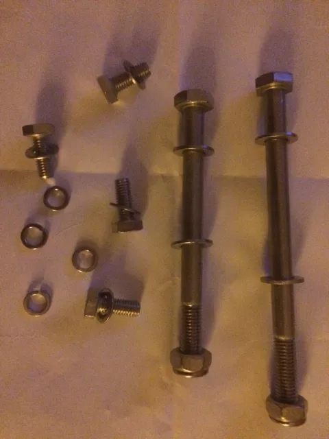 YAMAHA RD 350/250 LC Stainless Steel Engine Mount Bolts Kit RD350LC & YPVS