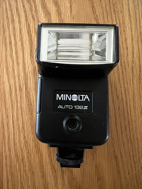 Minolta Auto 132x External Flash Speedlite for Film Cameras