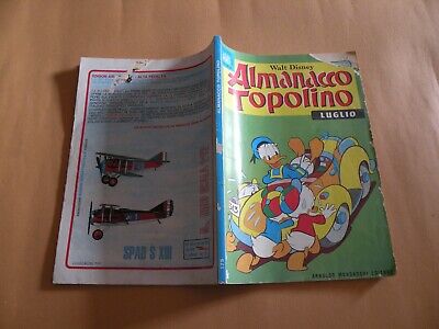 Almanacco Topolino 1971 N.175 Mondadori Disney Originale M.buono No Bollino