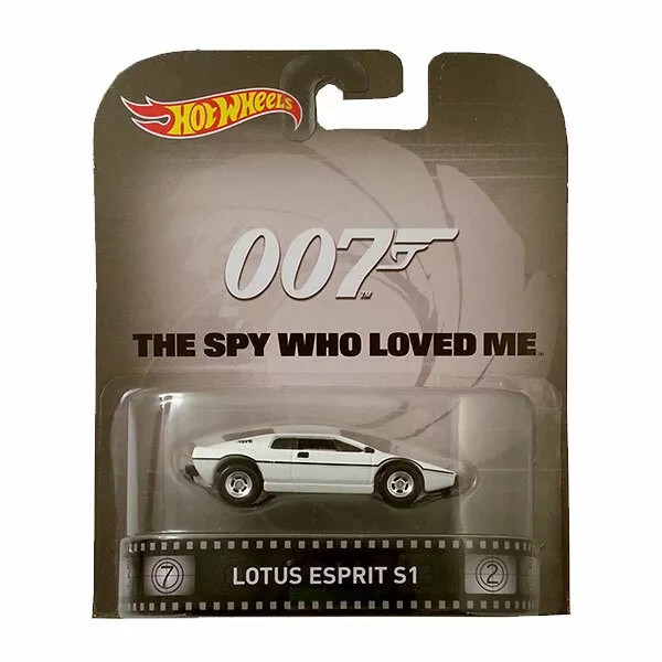 Hot Wheels LOTUS ESPRIT S1 - James Bond The Spy Who Loved Me 1:64 ✅