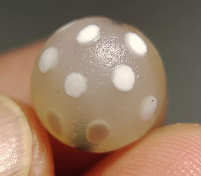 tibetan old ancient chung dzi bead amulet pyu agate himalayan prayer carnelian
