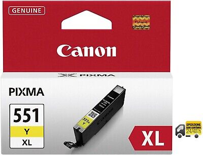 Cartuccia  Originale Canon d'inchiostro giallo CLI-551YXL 6446B001 MG6350 iP7250