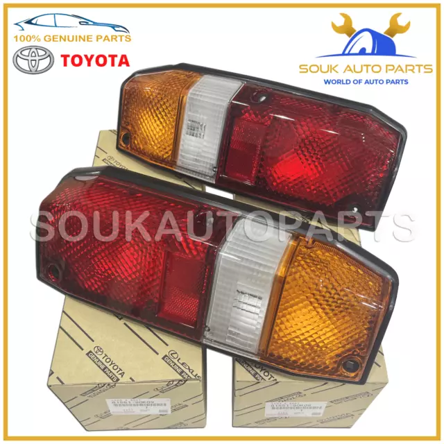 81551-90K09, 81561-90K09 Genuine Toyota LENS, REAR COMBINATION LAMP, RH & LH SET