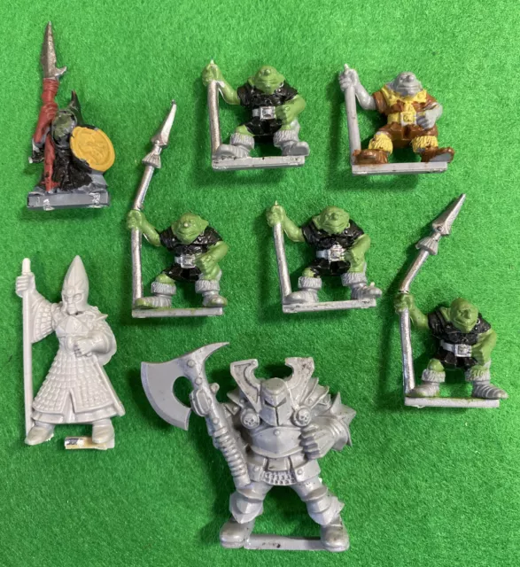 Citadel Warhammer Fantasy Games Workshop Spare Repair OOP Elf Goblin Chaos Lot