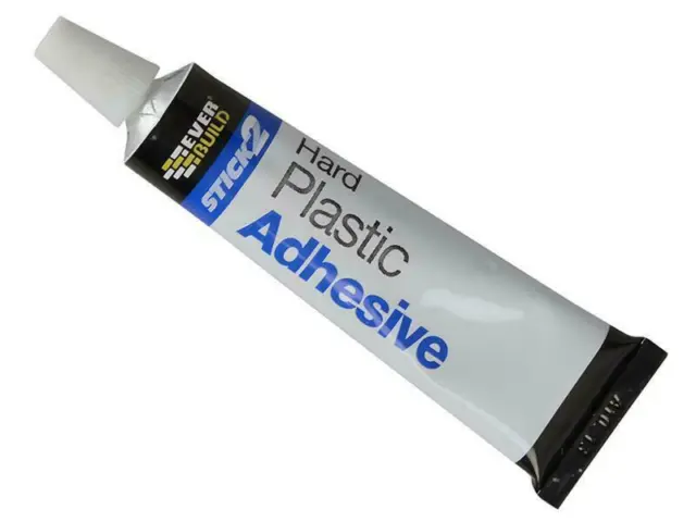 Everbuild Stick2 Hard Plastic Adhesive 30Ml EVBS2HARD