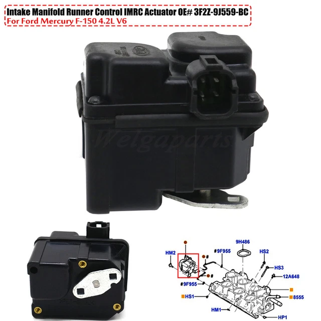 INTAKE MANIFOLD RUNNER Control IMRC Actuator For Ford Mercury F150 4