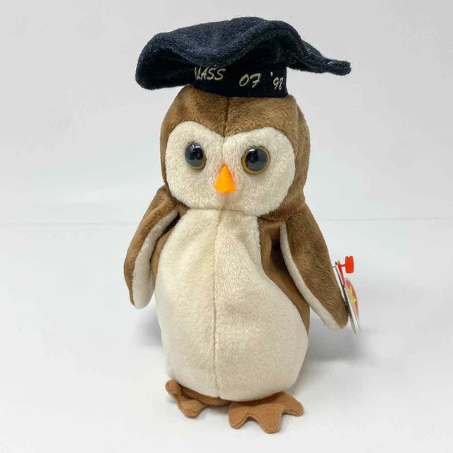 Ty Vintage Owl "Wise" Beanie Baby