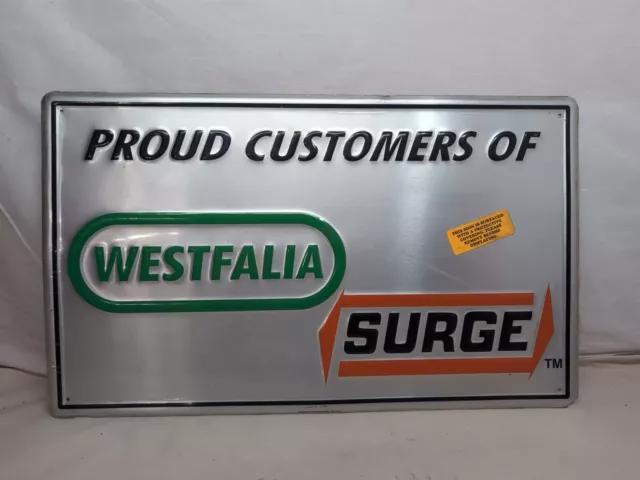 Surge Westfalia Milking Dairy Farm Sign 20" x 12"