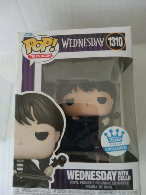 Funko POP! Television Wednesday with Cello Exclusive Vinyl Figure 1310 New