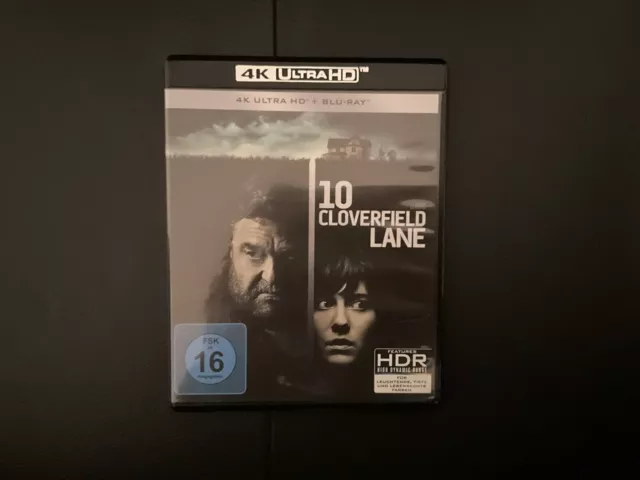 10 Cloverfield Lane 4k UHD Blu-Ray | Deutsch | Top Zustand | Sammlungsauflösung