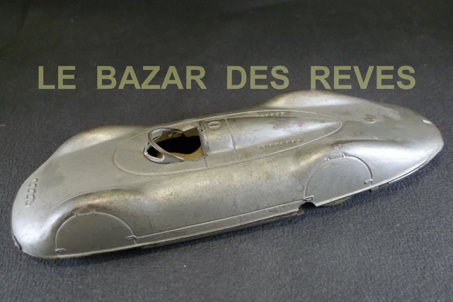 Voiture Miniature Distler Auto Union Record – Tôle – 23 Cm – Allemagne 1935-38 – Bel état
