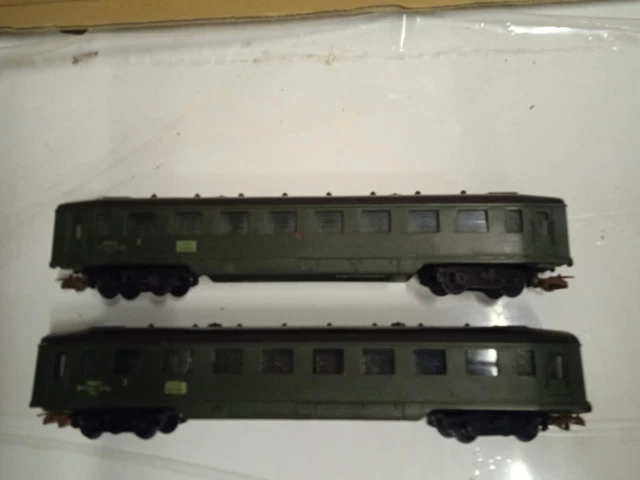 Jouef Ho Rame de 3 voitures Pullman & Fourgon CIWL SNCF | UK