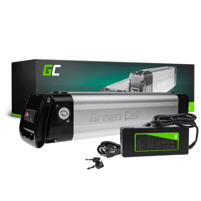 GC Batterie Vélo Electrique 36V 8Ah Li-Ion E-Bike Silverfish avec Chargeur