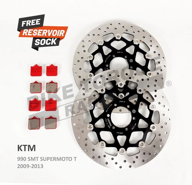 Disque De Frein Brembo Serie Oro Arrière Pour KTM Adventure R 640 - Neuf, Compatible 1998-2004