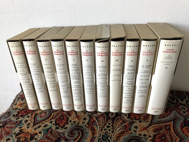 LA PLEIADE: BALZAC - La Comedie Humaine 11 Tales Drolatiques