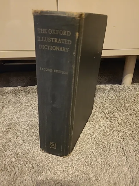 The Oxford Illustrated Dictionary (Second Edition) Hardback Book  1980