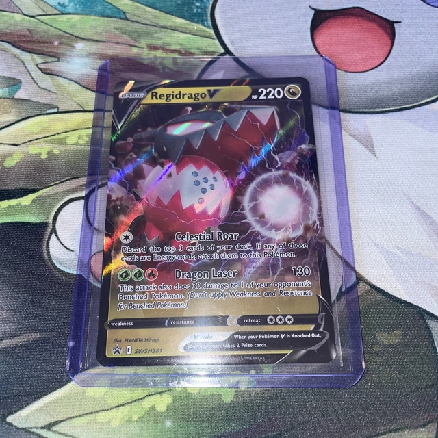 Pokémon TCG Regidrago V SWSH Black Star Promos SWSH281 Holo Promo